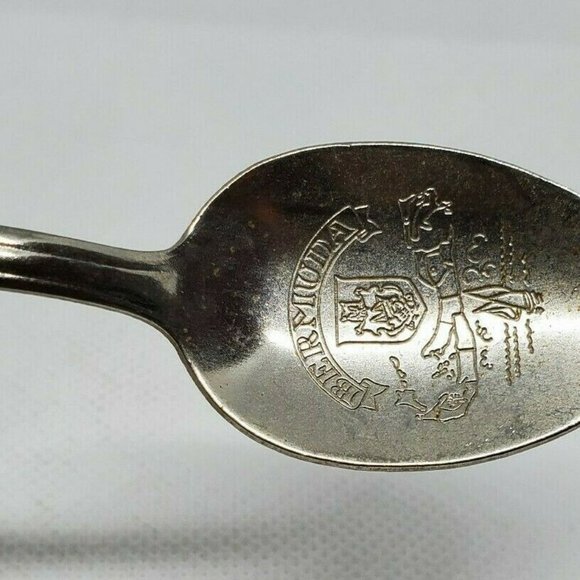 Bermuda Engraved Embossed Collectible Mini Spoon Home Décor - Picture 5 of 10